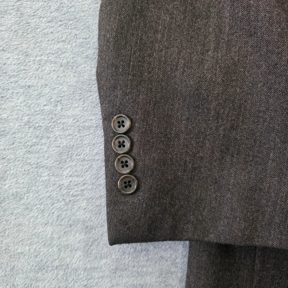 Jos A Bank Mens Brown 100% Wool Blazer Sport Coat Regal Fit 50 Short